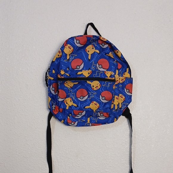 Blue Pikachu Kids Backpack